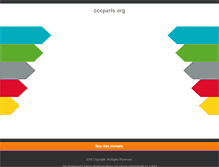 Tablet Screenshot of cccparis.org